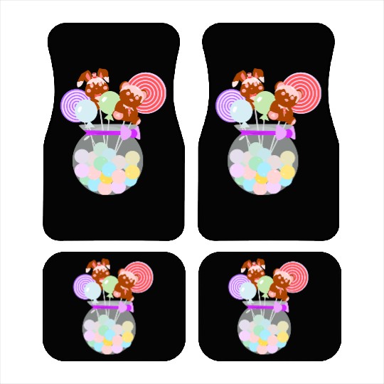 CIRCUS IN SPRING: CIRCUS CANDY JAR Car Mats