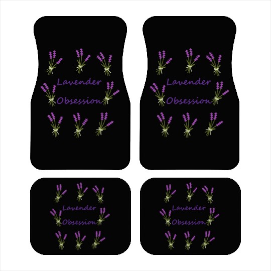 Aromatherapy Lavender Obsession Car Mats