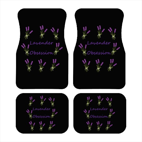Aromatherapy Lavender Obsession Car Mats