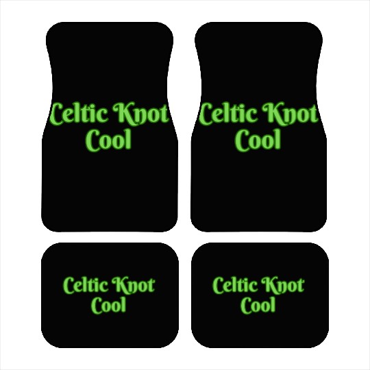 Celtic Knot Cool Car Mats