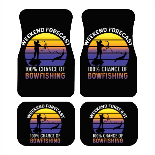 Weekend Forecast Hobbyist Gift Car Mats