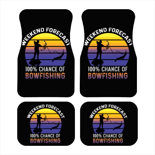 Weekend Forecast Hobbyist Gift Car Mats