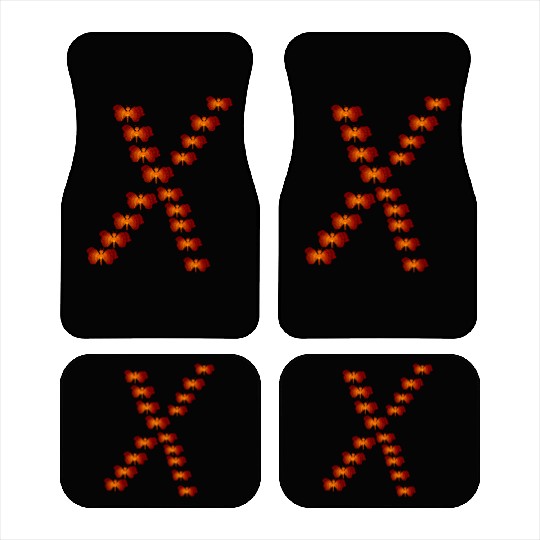 X butterfly Car Mats