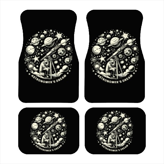 Astrophotography Astronomy Space Camera Star Watch Car Mats
