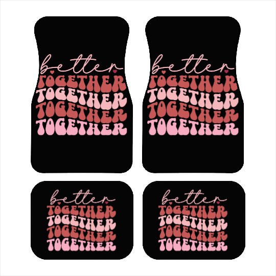 Harmonious Unity : Better together Car Mats