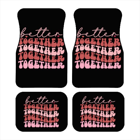 Harmonious Unity : Better together Car Mats