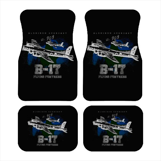 B-17 Flying Fortress heavy us air force bomber Air Car Mats