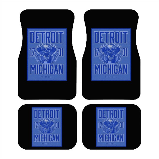 Detroit - Motor City Car Mats