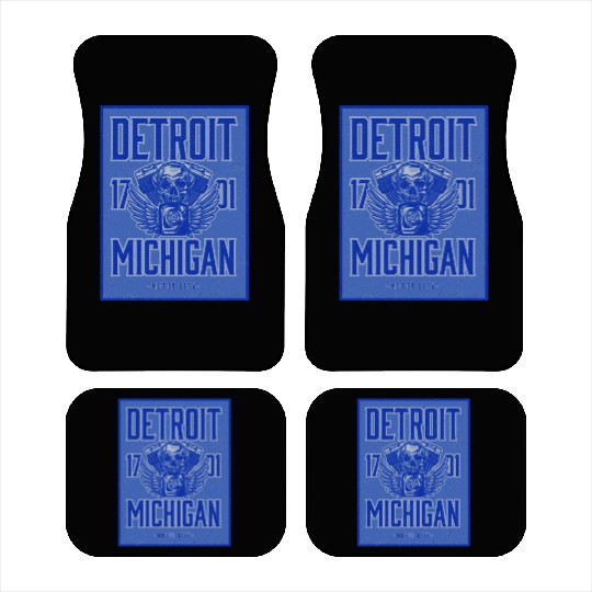 Detroit - Motor City Car Mats