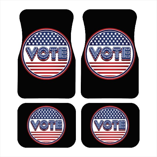 Vote US Election - 2024 Election Car Mats