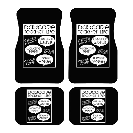 Daycare Teacher Gift Daycare Provider Gifts Car Mats