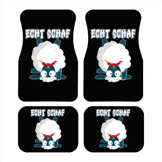 Sheep North German Lamb Shepherd Car Mats