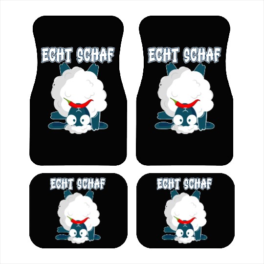 Sheep North German Lamb Shepherd Car Mats