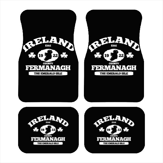 Fermanagh Ireland Classic Irish County Design Car Mats