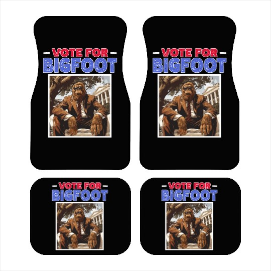 Presidential elections 2024 Bigfoot Car Mats