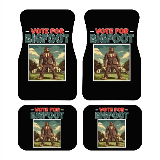 Presidential elections 2024 Bigfoot Car Mats