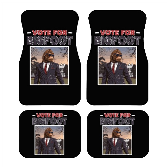 Presidential elections 2024 Bigfoot Car Mats