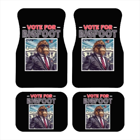 Presidential elections 2024 Bigfoot Car Mats