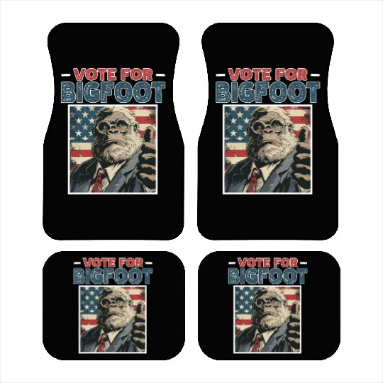 Presidential elections 2024 Bigfoot Car Mats
