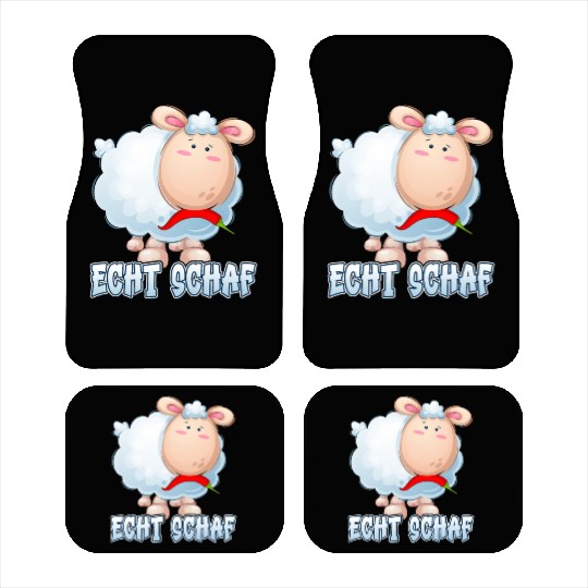 Sheep North German Lamb Shepherd Car Mats