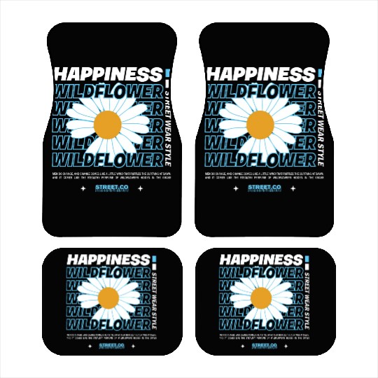 WILDFLOWERS Car Mats
