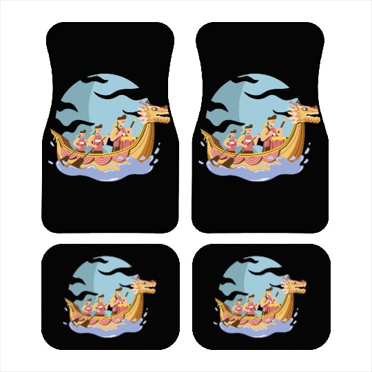 Chinese Dragon Boat Dragon Boat Racer Gift Car Mats