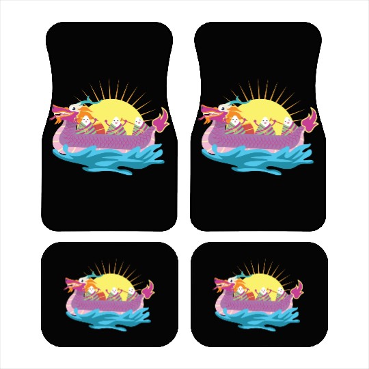 Chinese Dragon Boat Chinese Gift Car Mats