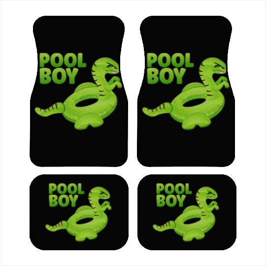 Pool Boy Dinosaur Floatie Swimming Pool Car Mats