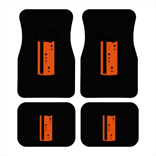 German Altbier Glass (Beer / Ale / 2C) Car Mats