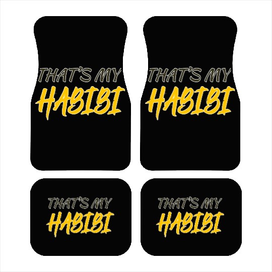 cool that's my lover / thats my habibi Car Mats