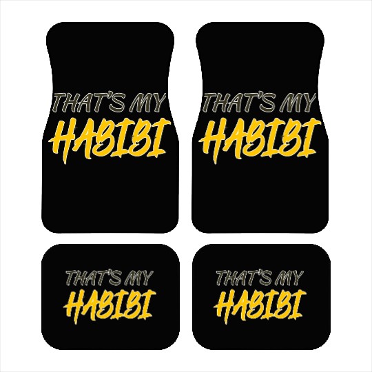 cool that's my lover / thats my habibi Car Mats