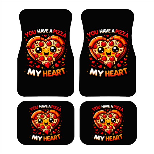 You Have a Pizza My Heart: Whimsical & Cheesy Car Mats