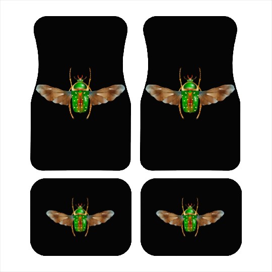 Stephanorrhina guttata-beautiful insect with wings Car Mats