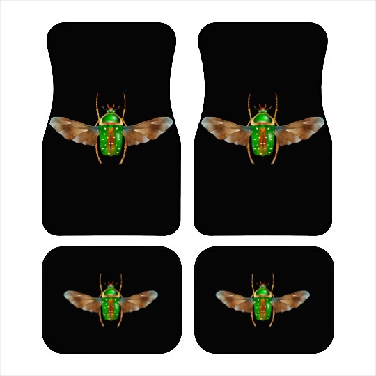 Stephanorrhina guttata-beautiful insect with wings Car Mats