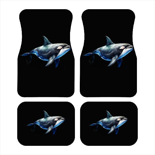 killer whale Car Mats