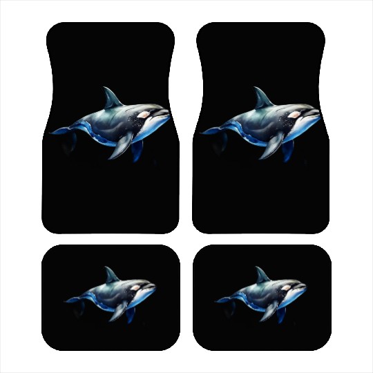 killer whale Car Mats