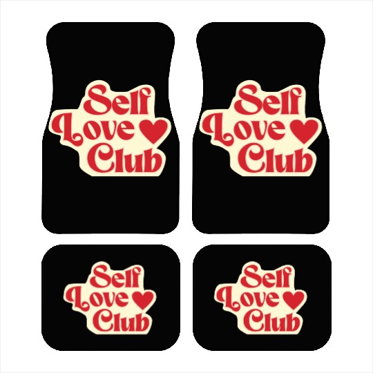 Self Love Club Car Mats