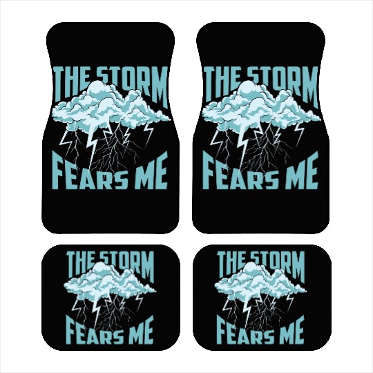 Storm Fears Me Content Creator Gift Car Mats