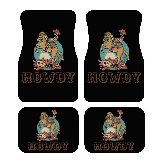 Howdy Car Mats