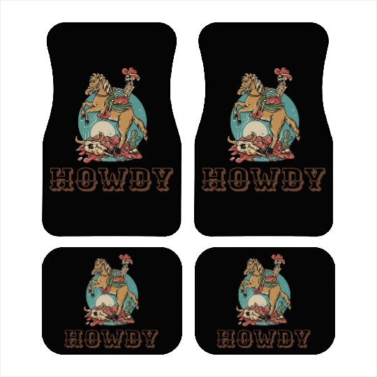 Howdy Car Mats