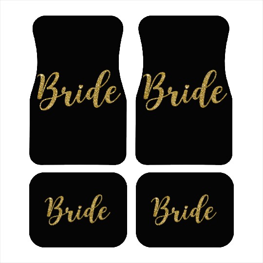 Bride Bachelorette Party Bridal Wedding Car Mats