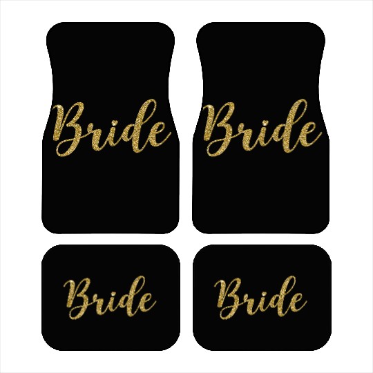 Bride Bachelorette Party Bridal Wedding Car Mats