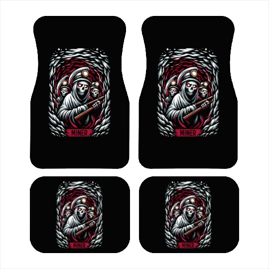 Cowboy Barn Bull Rider Rodeo Country Western Gift Car Mats