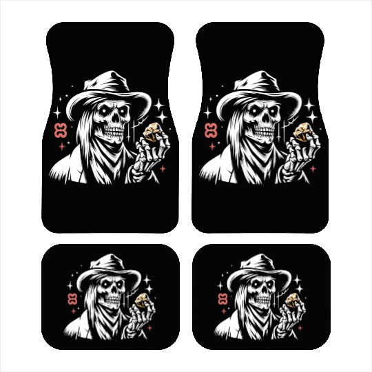 Cowboy Barn Bull Rider Rodeo Country Western Gift Car Mats