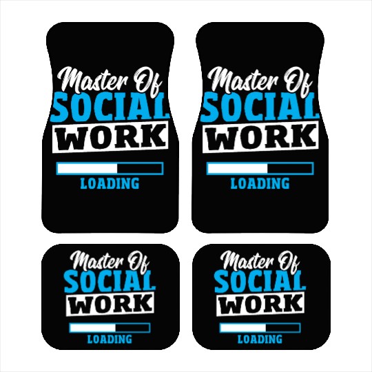 Caseworker Political Science Social Worker Car Mats