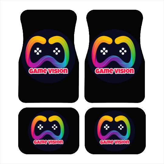 Game Vision Official YouTube Channel Logo Car Mats