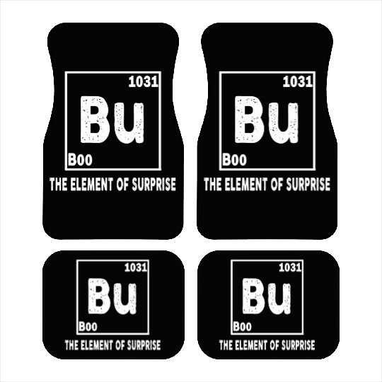 Funny Bu Element of Surprise Car Mats