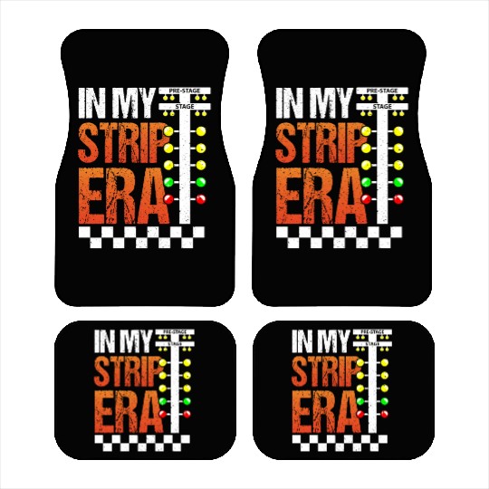 Drag Racing Racetrack Dragster Car Mats