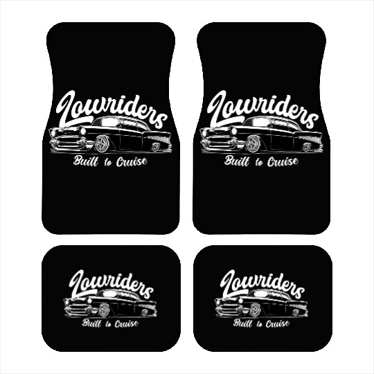 Built to Cruise - Classic Lowrider Tribute Car Mats