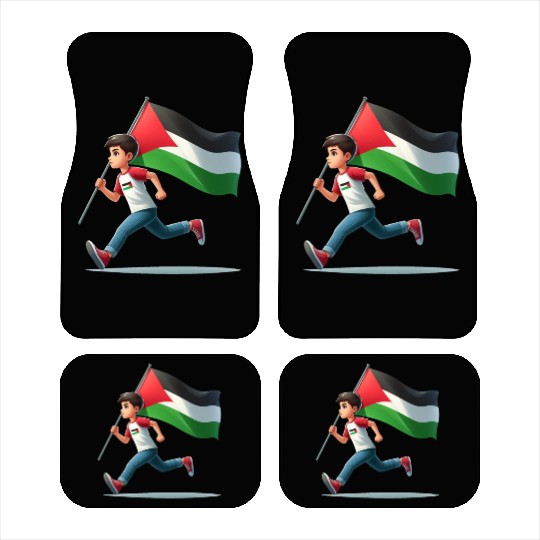 Free Palestine Car Mats